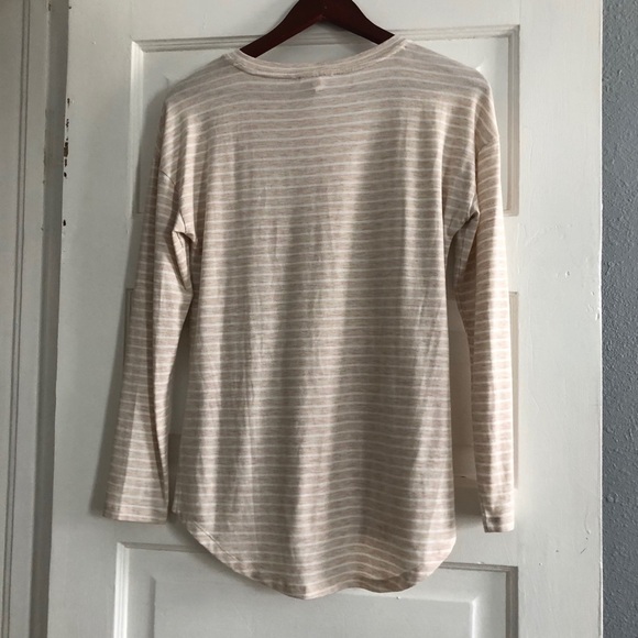 Talbots long sleeve striped tee size xs - Picture 3 of 4